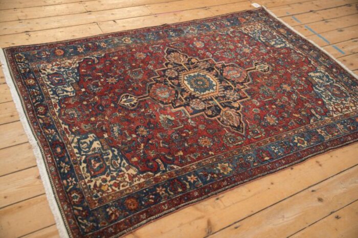 antique fine malayer rug 45 x 62 3598