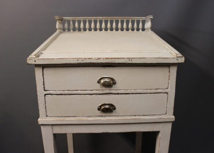 antique grey writing desk 1840s 4