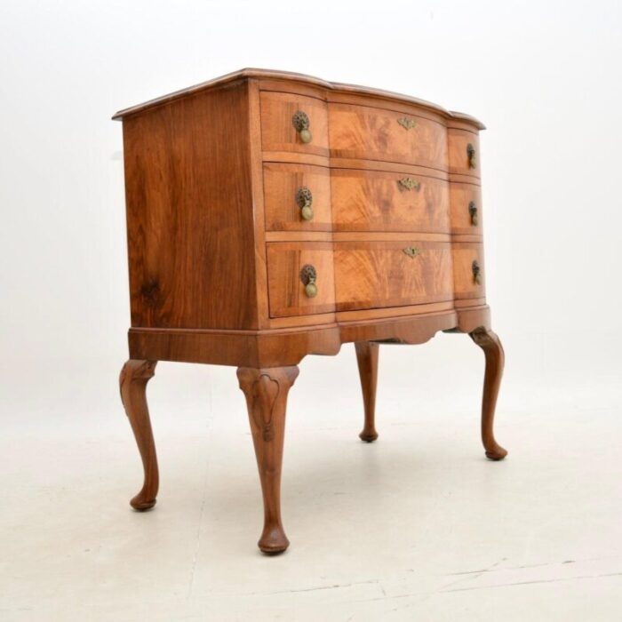 antique burr walnut chest of drawers 8 3 master