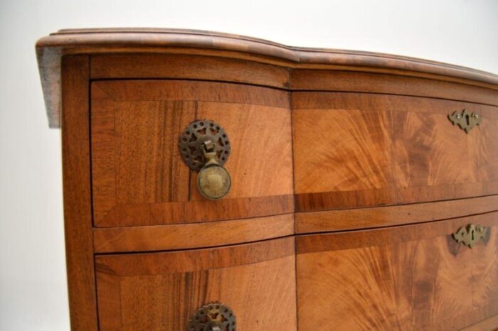 antique burr walnut chest of drawers 9 3 master