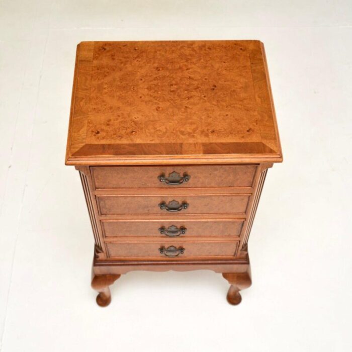 antique burr walnut chest of drawers 9 master