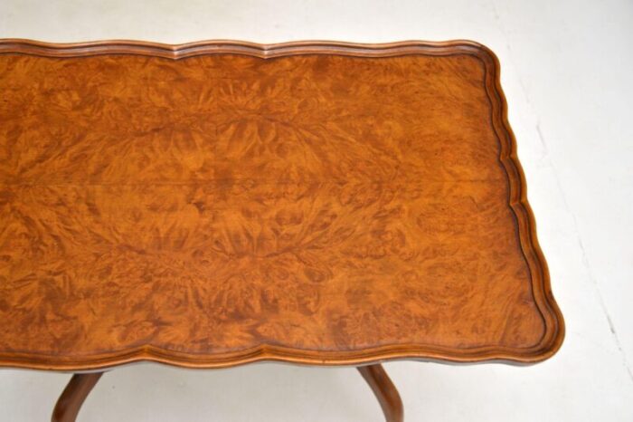 antique burr walnut coffee side table 8 master