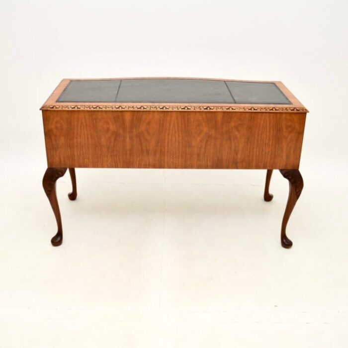 antique burr walnut desk writing table 12 master