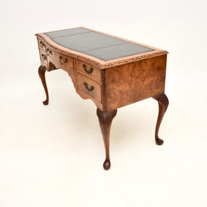 antique burr walnut desk writing table 8 master