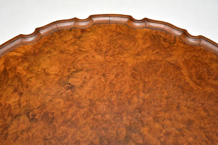 antique edwardian walnut pie crust nest coffee table 8 master