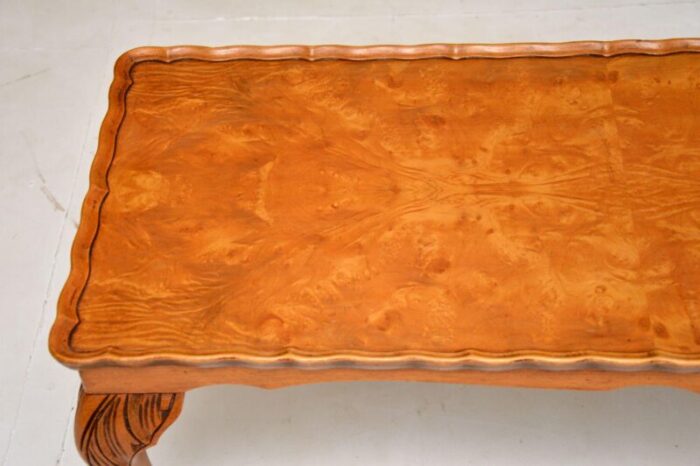 antique queen anne walnut coffee table 4 master