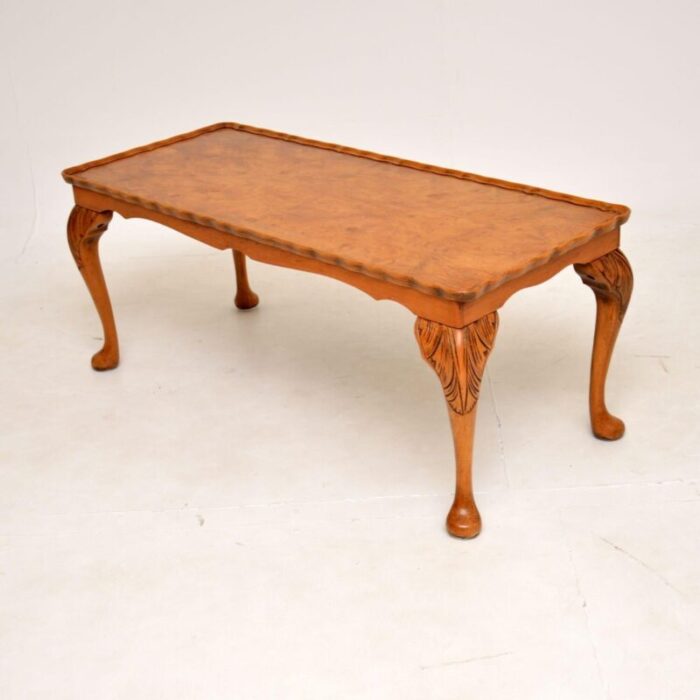 antique queen anne walnut coffee table 6 master