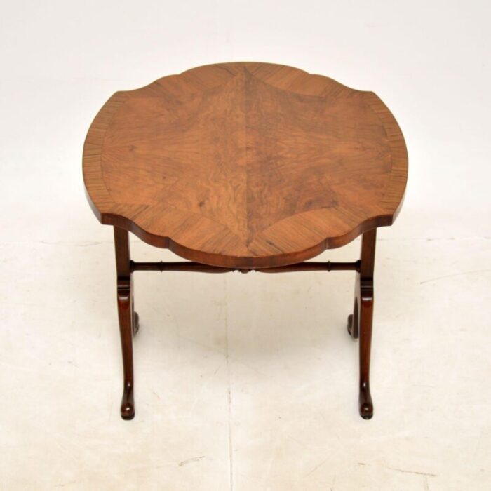 antique walnut folding coffee side table 4 master