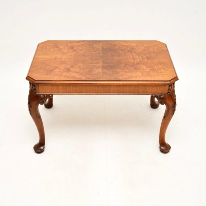 antique waring and gillow walnut coffee table 2 master