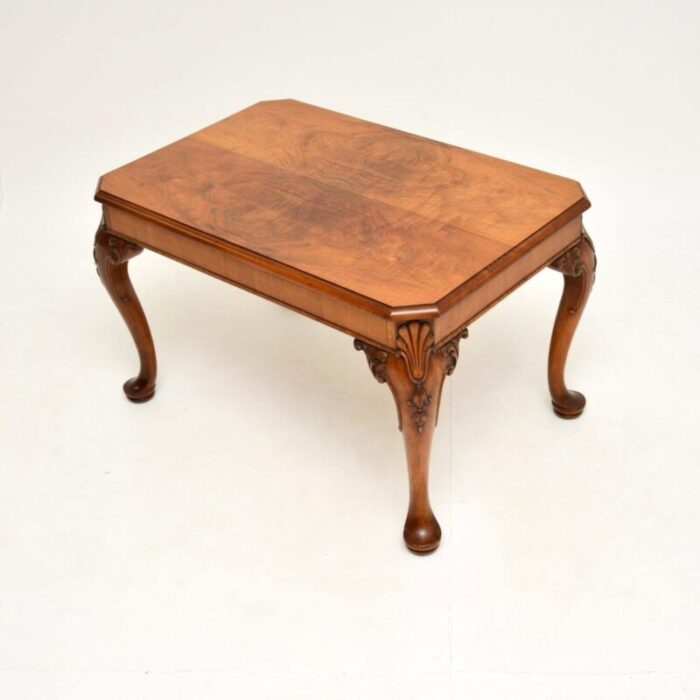 antique waring and gillow walnut coffee table 4 master