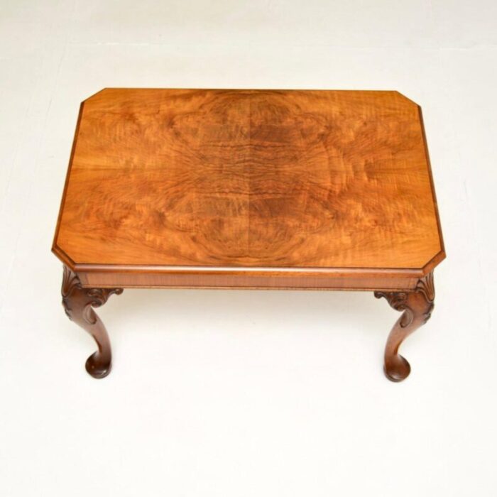 antique waring and gillow walnut coffee table 5 master