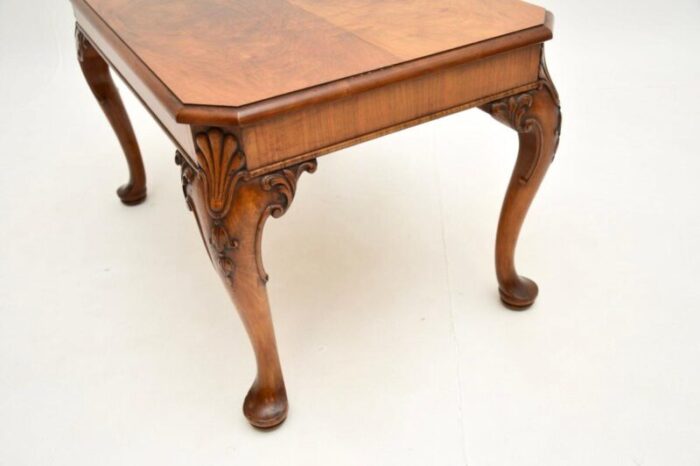 antique waring and gillow walnut coffee table 6 master