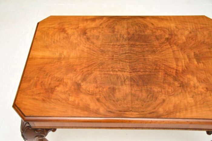 antique waring and gillow walnut coffee table 7 master