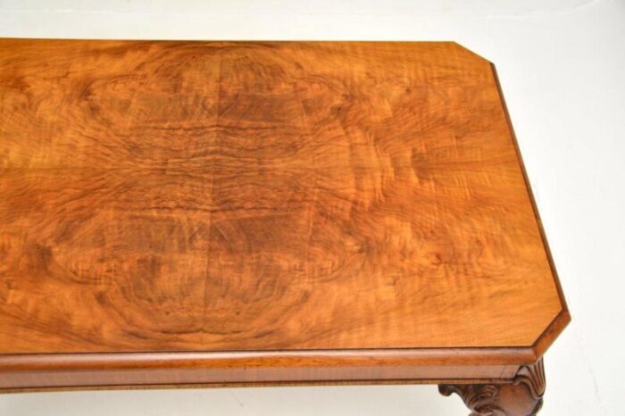 antique waring and gillow walnut coffee table 8 master