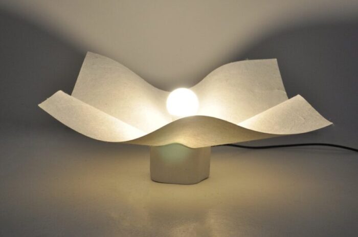 area table lamp attributed to mario bellini for artemide 1970s 3