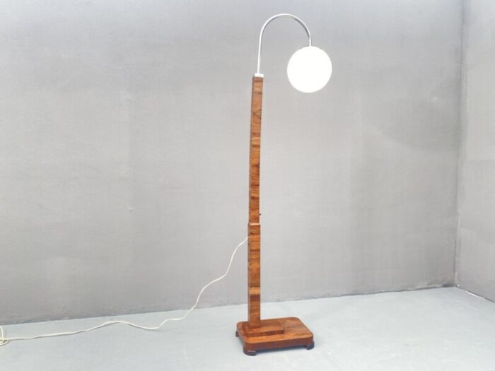 art deco floor lamp czechoslovakia 1930s 14