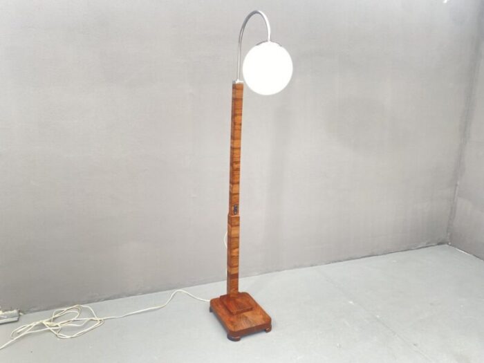 art deco floor lamp czechoslovakia 1930s 15