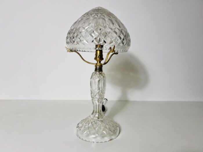 art deco glass table lamp germany 1940s 3