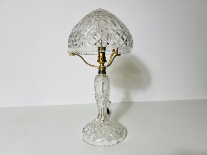 art deco glass table lamp germany 1940s 5