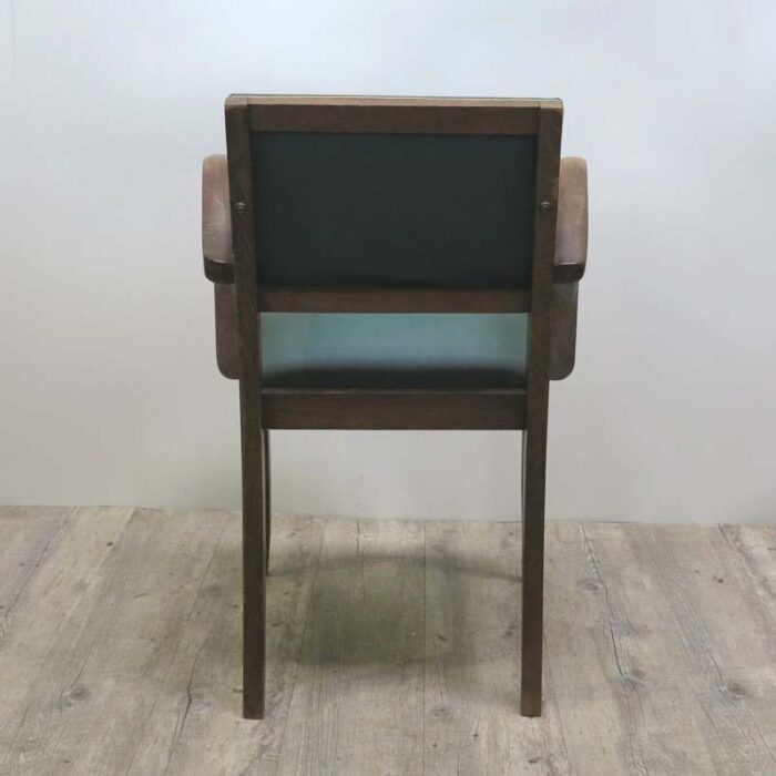 art deco skai leather armchair 1930s 8