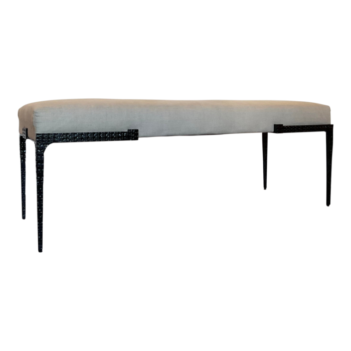 arteriors industrial modern marvin bench 9799