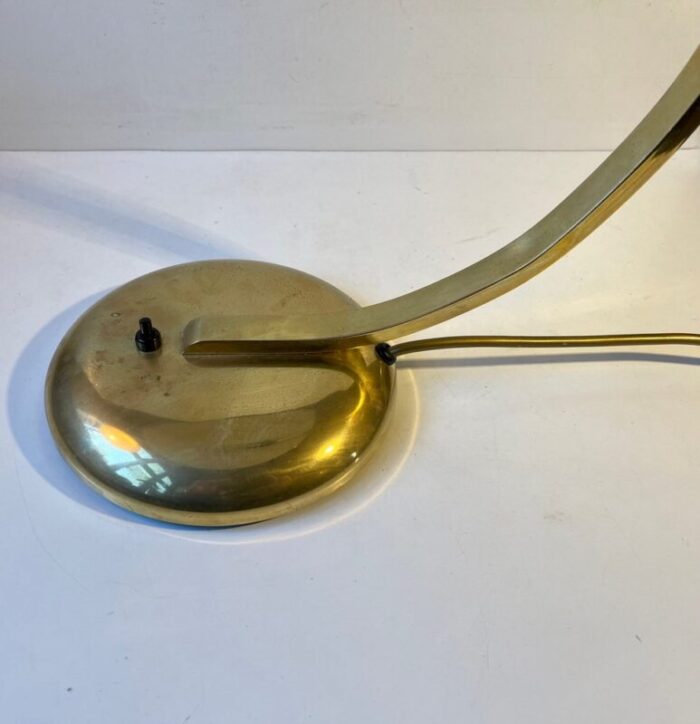 bauhaus brass desk lamp by egon hillebrand 1940s 10