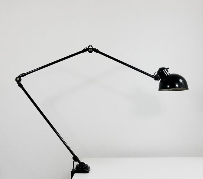 bauhaus clamp table lamp by christian dell 1930s 5