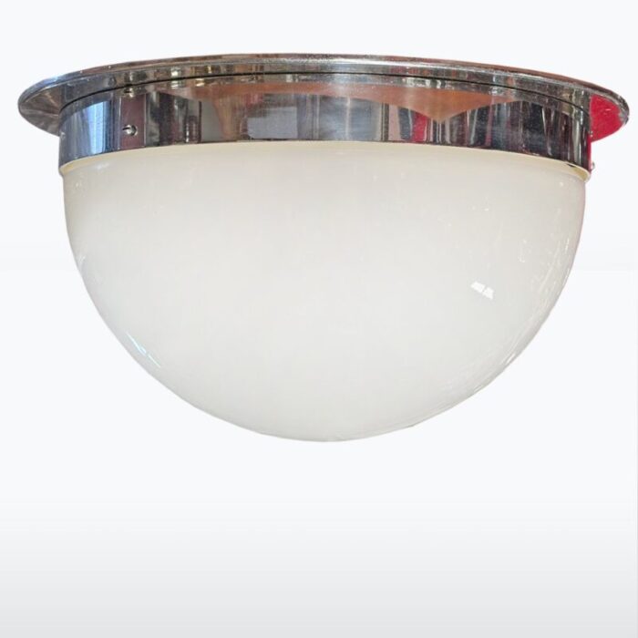 bauhaus opaline glass ceiling lamp 1930s 2 1