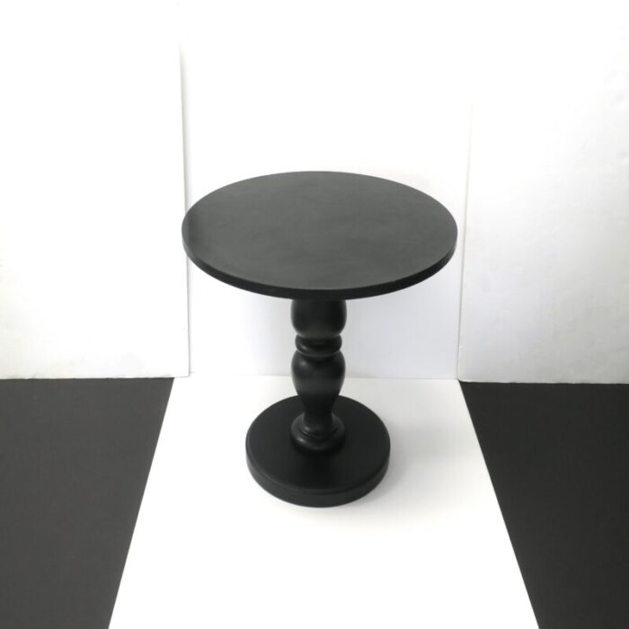 black side table 7589