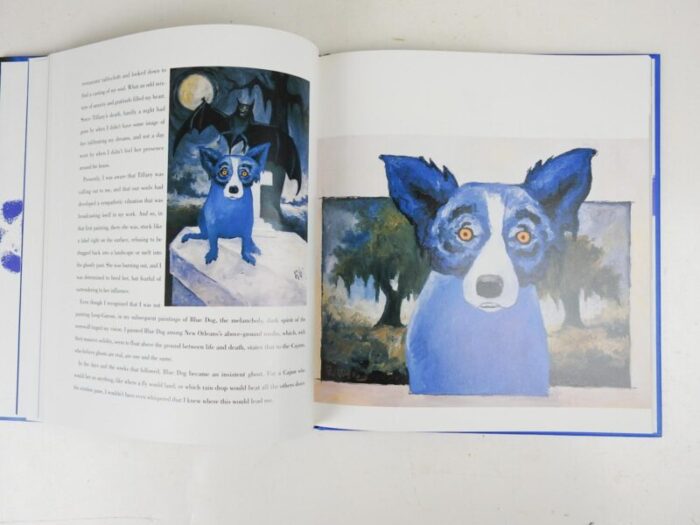 blue dog by george rodrigue book 4208