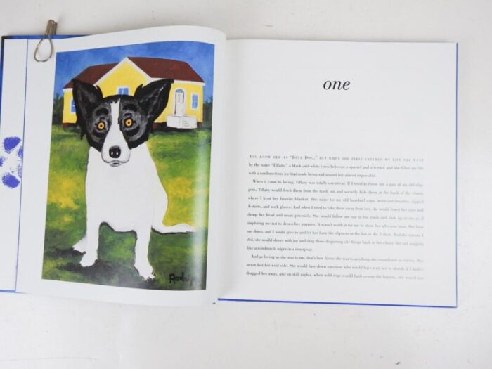 blue dog by george rodrigue book 4457