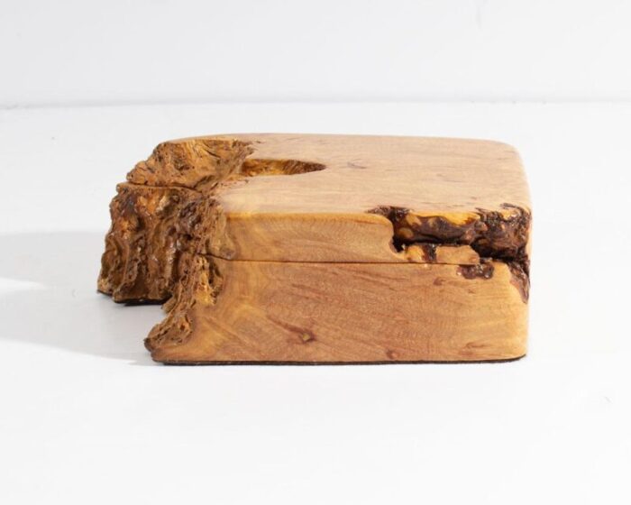 burlwood dresser box 9421