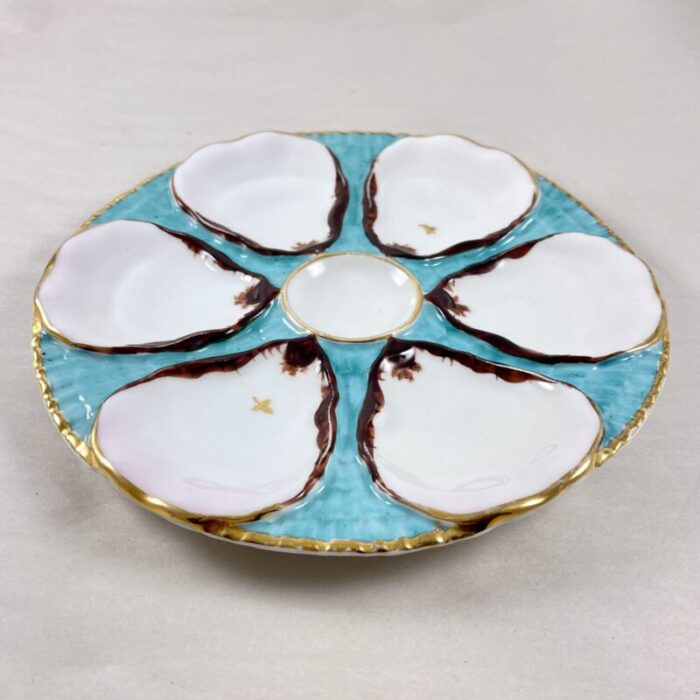 carl tielsch porcelain oyster plate c1875 8762