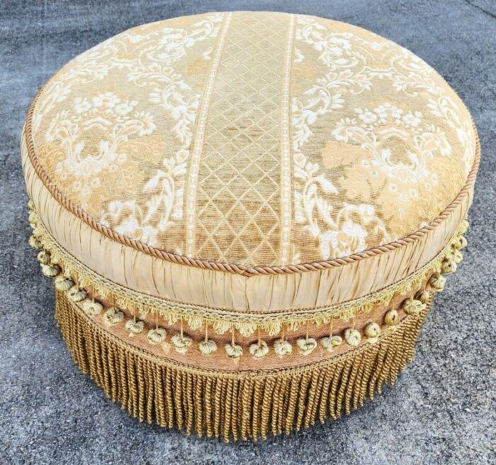 carol hicks bolton style ottoman pouf 0964