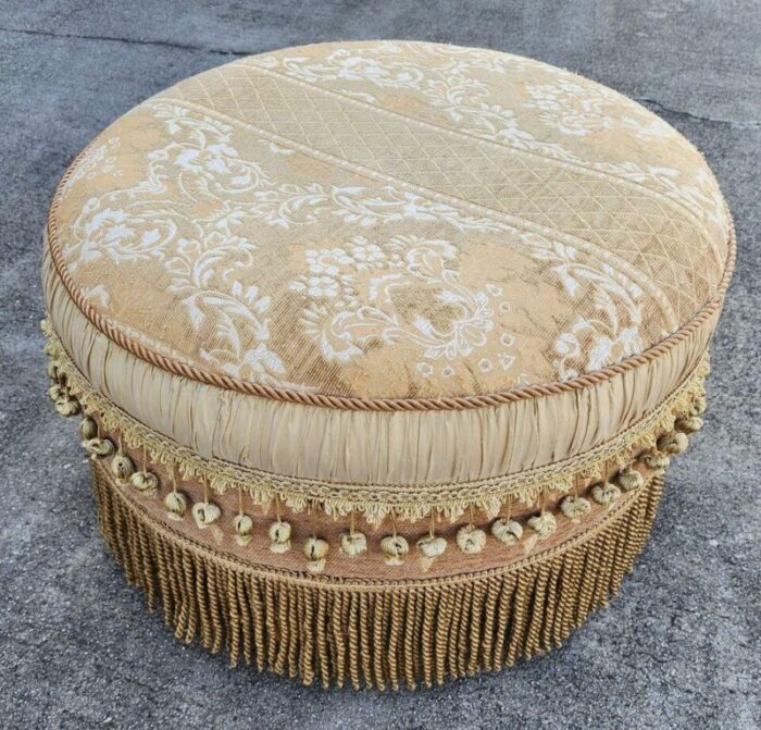 carol hicks bolton style ottoman pouf 3014