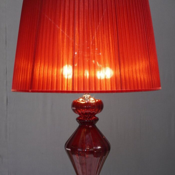 casa red murano table lamp from fendi 4