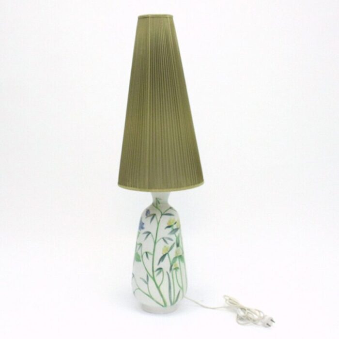 ceramic floor lamp carl harry stalhane for roerstrand 1950s 1