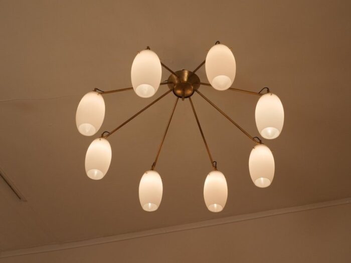 chandelier from stilnovo 1950s 3