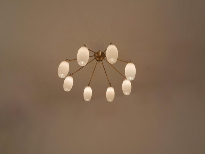 chandelier from stilnovo 1950s 4