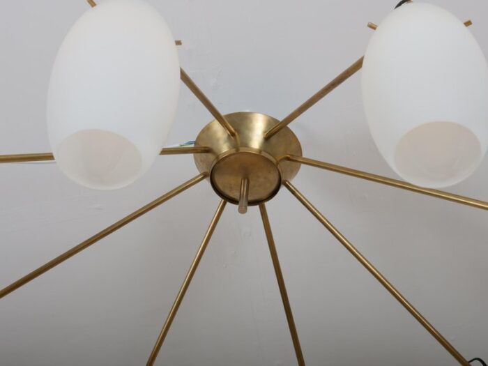 chandelier from stilnovo 1950s 8