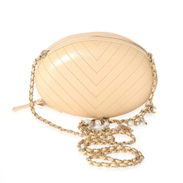 chanel beige chevron leather city evening box bag 7891