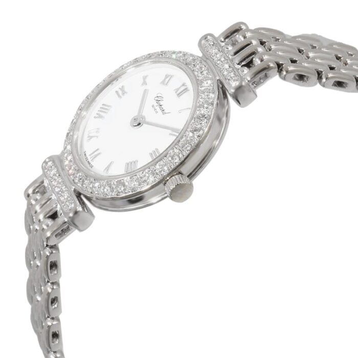 chopard classic 105895 1001 womens watch in 18kt white gold 0122