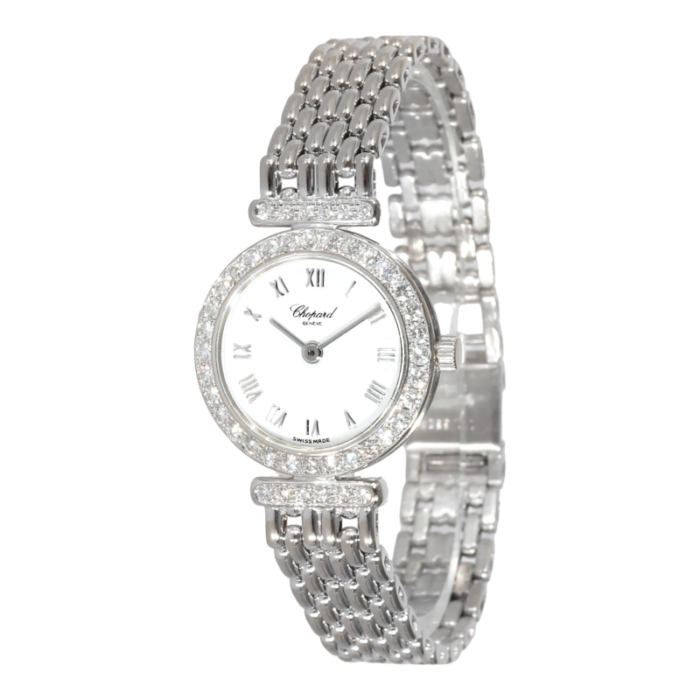 chopard classic 105895 1001 womens watch in 18kt white gold 5181