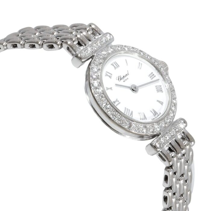 chopard classic 105895 1001 womens watch in 18kt white gold 6548