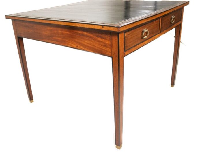 circa 1790 george iii mahogany writing table 2671