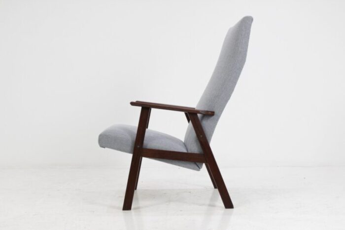 danish highback teak easy chair 1960s 2