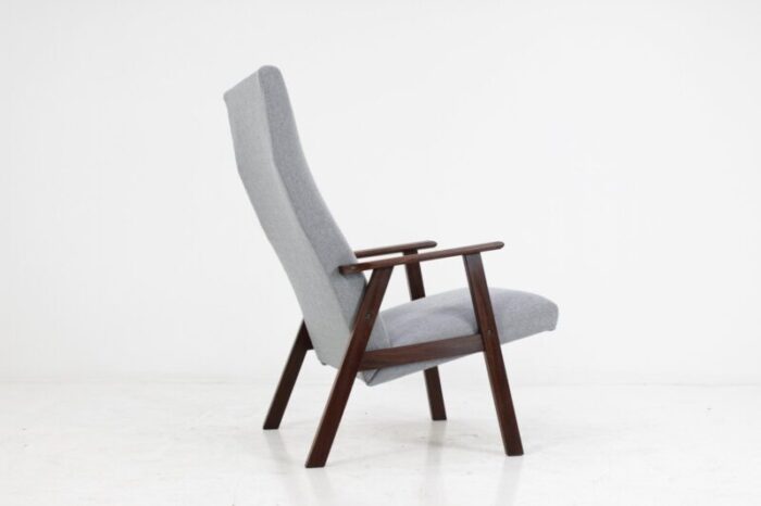 danish highback teak easy chair 1960s 5