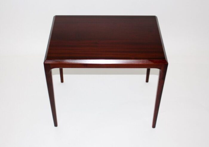 danish teak side table by johannes andersen 1960s 1