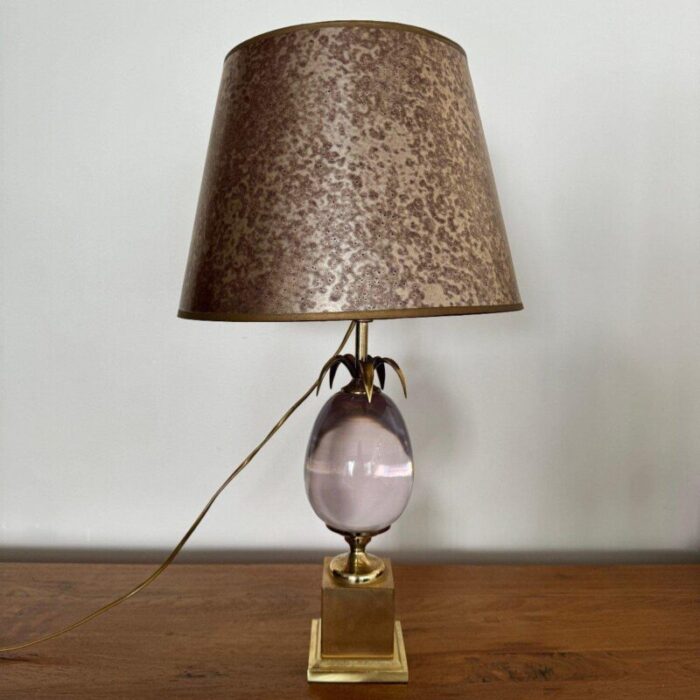 dauphin house lamp in gilded brass 2