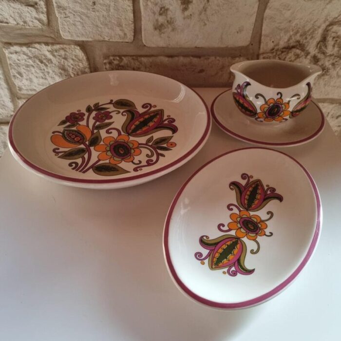 dishes from bali belgium 1970s set of 3 3983